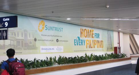 馬尼拉機(jī)場廣告